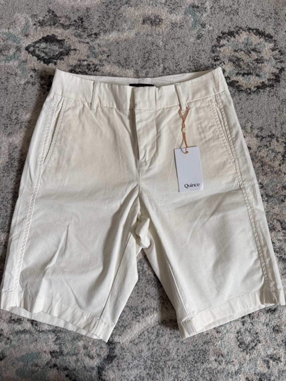 Quince Organic Cotton Stretch Bermuda Shorts - Picture 2 of 10